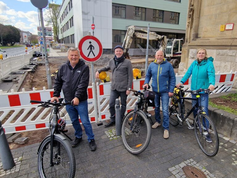 Radtour durch Koblenz mit den Koblenzer GRÜNEN