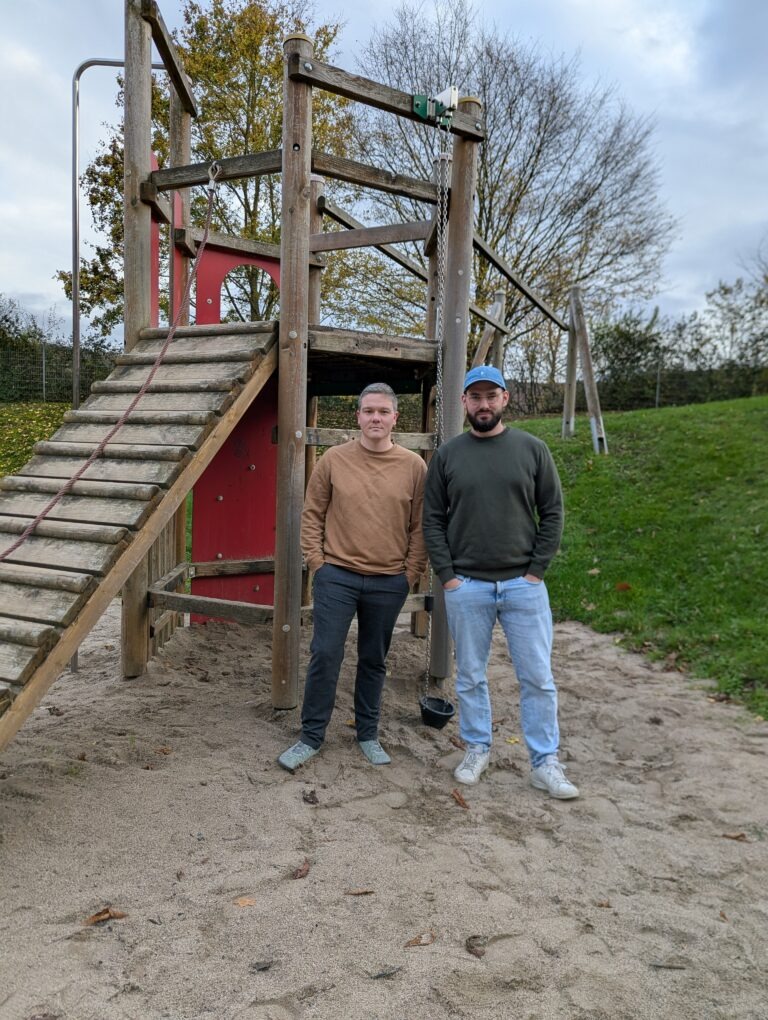 Turm auf dem Spielplatz Auf den Elf Morgen muss gesichert und ersetzt werden