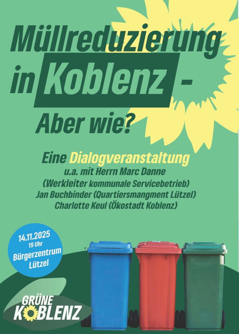 Veranstaltung zum Müllkonzept