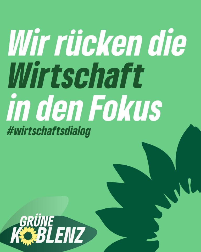 Grüne rücken Wirtschaft in den Fokus